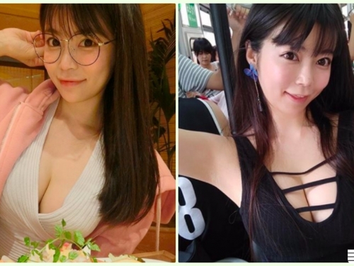 路邊驚見「白皙爆乳妹」新年乳量大放送！IG滿滿的「邪惡視角」畫面好害羞…