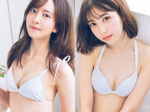 HKT48雪肌美腿雙姝「松岡菜摘&森保圓」戀愛感衝破表　炙熱眼神讓人有選擇障礙了
