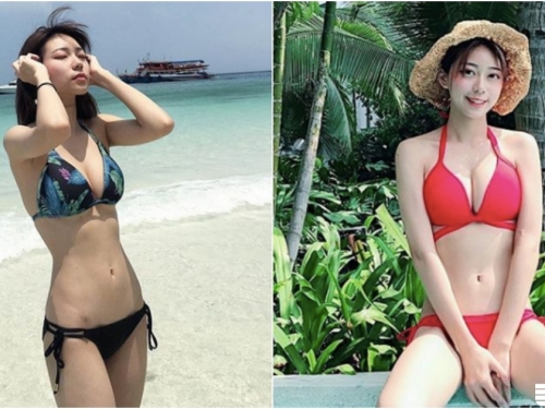 員旅驚見「超正短髮奶妹」！身材姣好「渾圓美乳」辣翻同事！好想跟她同公司啊！