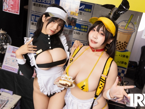 乳香四溢！2025TRE「JVID 創作者攤位」盛況直擊　超邪惡「美乳視角」渾圓雙球藏不住