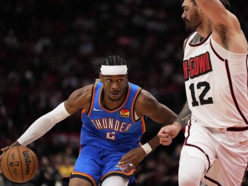 NBA》超越籃球之神！SGA寫新猷 雷霆不敵火箭紀錄夜留憾