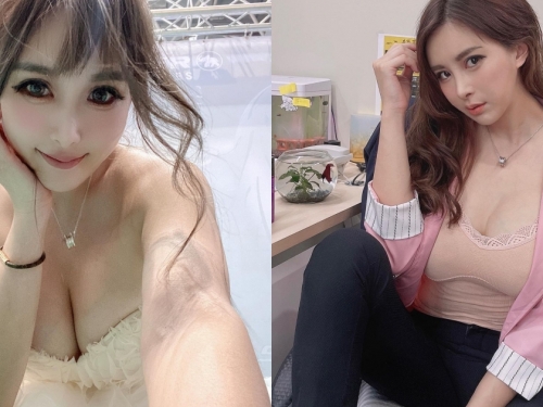 超霸氣「巨乳OL」軟實力太迷人！當SG直播主的「爆乳穿搭」更兇猛！