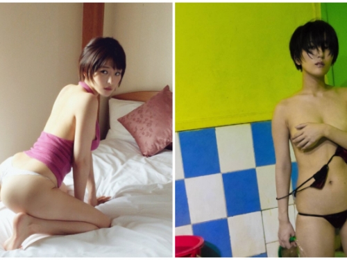 尺度大解放！寫真界天然G奶「朝比奈祐未」全新寫真，豪乳肉臀完全解鎖！