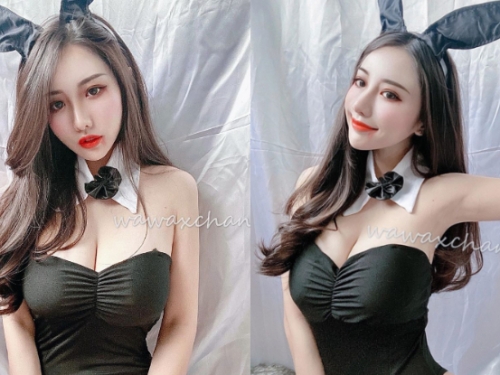 脂肪囤乳的高智慧！狂辣闆娘「Wawa」五官精緻眼神太撩，巨美雪乳真是撼動科學界！