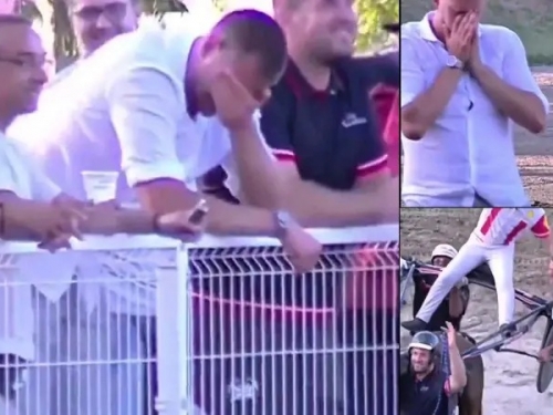 NBA》比總冠軍激動？Jokic愛馬奪冠淚灑現場　網瘋傳：NBA是副業