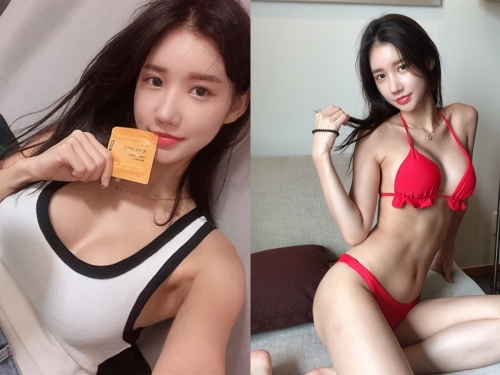巨乳DJ「원미령」外表激似企鵝妹　兩顆奶球「瘋狂乳搖」咚吱咚吱