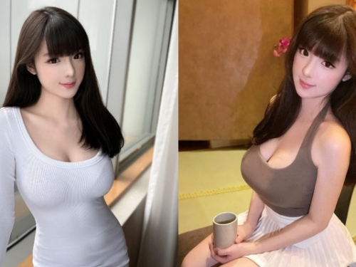 純欲正妹「香兒」大曬「超深事業線」請喝苦茶！男粉：喝了有苦盡甘來的感覺