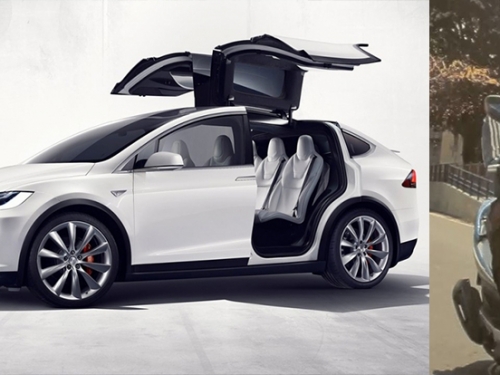 哨兵模式真D神！檳榔怪客直接對準 Tesla 狂噴汁，反糟哨兵模式「狙擊」全都錄......