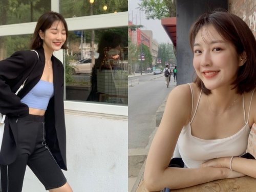 小清新妹子「約會愛穿露背裝」，不經意露出的深溝太誘人了！