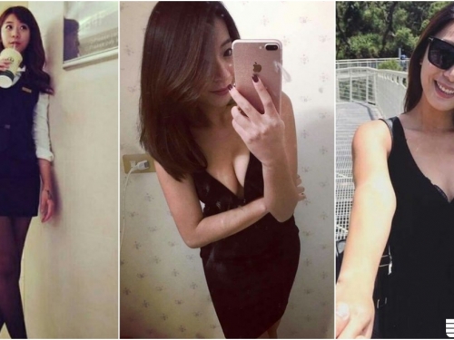 超正「爆乳女房仲」！深Ｖ小禮服「渾圓白皙」太誘人！業績應該第一名了吧～