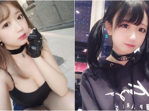 超萌雙馬尾蘿莉Yami「發育完全」，帽Ｔ暗藏玄機，換上小背心「霸氣外露」～
