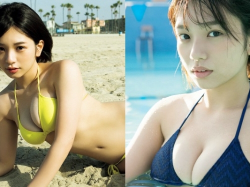 20 歲「G 奶美少女」寫真曝光！檔期強碰「深田恭子」沒在怕...比基尼一穿炸出白嫩巨乳