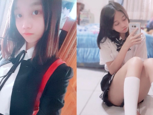 學生妹偷偷轉大人！青澀小女孩「妤兒」閨房秀腿狂撩超有潛力，請各位哥哥溫柔對待！