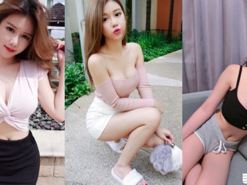 豪放大奶妹「胸器罩不住」!渾圓白皙大奶奶幾乎露一半!各種「奶肉蹦出」畫面沒有極限...