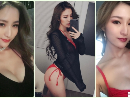 台北信義區「白皙美乳正妹」深溝好迷人！街頭誘惑自拍身材有夠火辣…