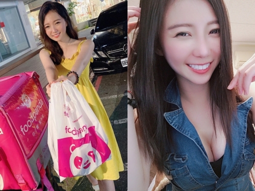 外送Foodpanda遇到「甜美鋼琴老師」，正妹「Nana」好曲線讓外送員戀愛了！