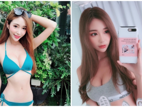 「音樂系正妹」解放纖腰美乳，超不科學小蠻腰你不說我還以為是娜美呢！
