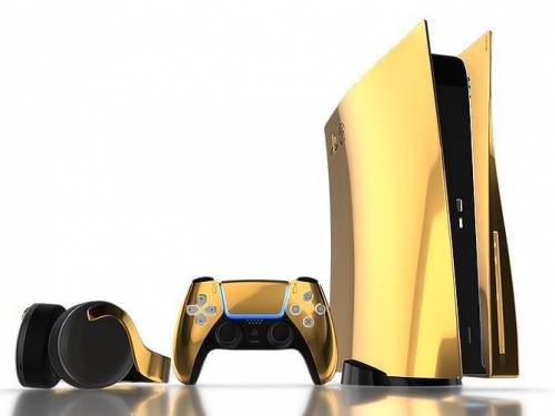 炫富無誤！次世代主機PlayStation 5推「奢華鍍金版本」，24K純金瞄準「土豪玩家」