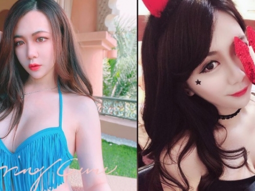 E 乳大眼尤物「狗狗」化身性感小惡魔！解放事業線為「職業電競隊」宣傳