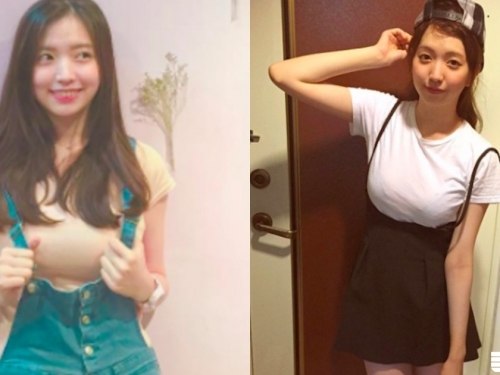 包得緊緊der卻被胸前「粉色隆起」洩漏端倪！超甜美小護士「胸前真相」讓人想一探究竟...