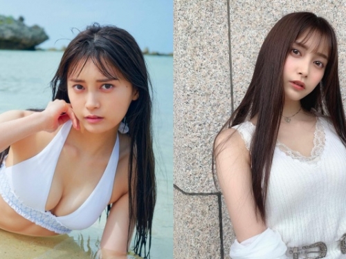 18 歲的青春魅力！清新正妹「小山璃奈」高中一畢業就解放酥胸、長腿