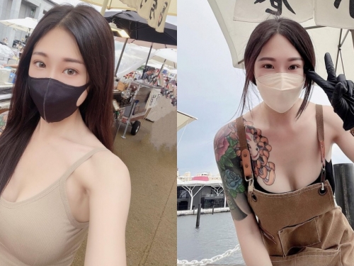 夜市攤位出現長髮辣妹「爆巨乳賣小卷」！超吸睛「大份量」通通都特辣！
