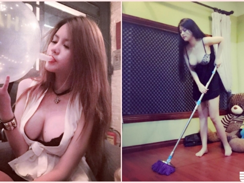 超巨乳「旅館老闆娘」兇爆乳量好犯規！邪惡的「犯規視角」畫面好壞壞喔...