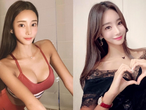 神境界的美體！南韓健貨「吳彩源Angela」精緻美臉超完美，一級棒巨峰更撐爆上衣！