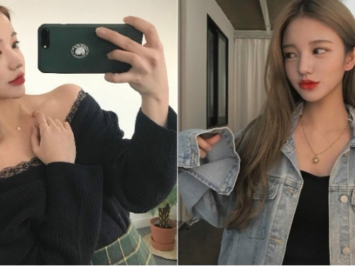 已戀愛！清新女大生上衣滑落意外露出「美嫩肌」，破表顏值讓人快要忍不住