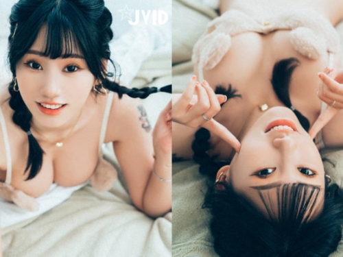 專屬萌寵！甜美女友「愛妃」熊寶上身，「爆猛F Cup」掉出邪惡粉暈！
