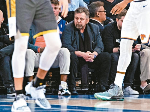NBA／紐約尼克老闆 新冠肺炎確診