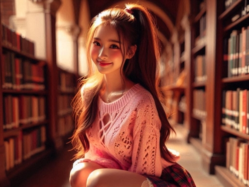 The library girl.