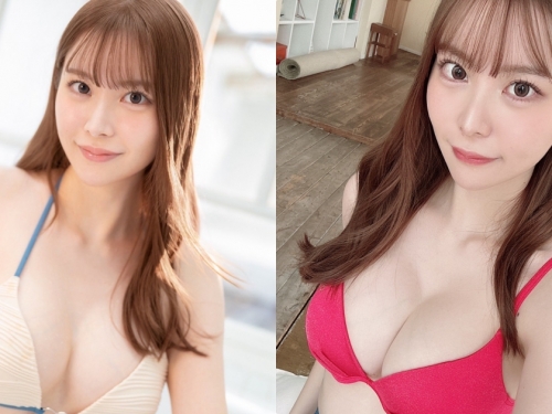 酒後變超隨便的巨乳OL，在公司烤肉會上對所有員工雙腿大開...