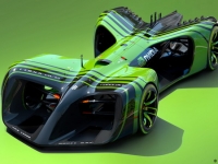 爆走兄弟真人版　NVIDIA推出無人駕駛概念賽車