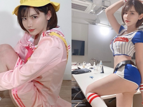 性教育從小做起？「深田えいみ」化身幼稚園兒童，網友直呼：糖果給你快過來！