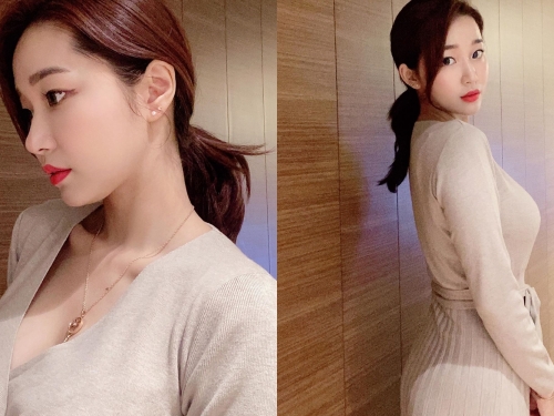 巨乳大隻馬人妻「오또맘」170公分身材比例高挑又火辣　緊緻「凹凸曲線」讓人鼻血狂噴