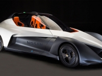 三角形」電動跑車　Nissan BladeGlider巴西奧運亮相