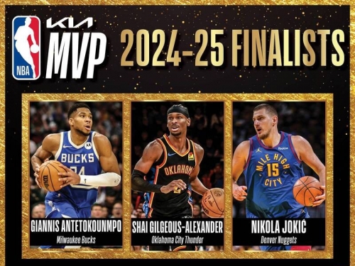 NBA》年度MVP決選名單出爐！ 場均大三元神獸「小丑」約基奇vs.得分王SGA