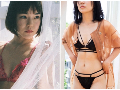 內衣廣告也拍得太好看！「清新正妹」穿上法式內衣的精美畫面，各種特寫就是棒！