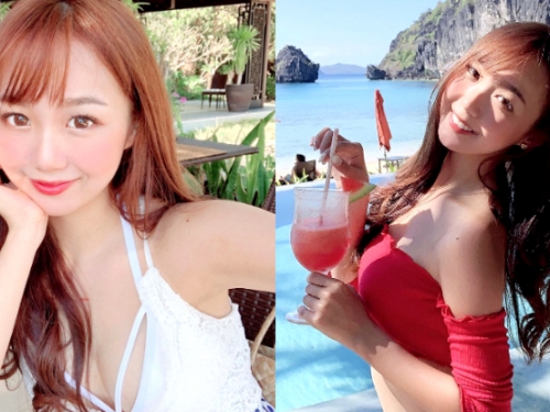甜到發麻！超正英文女家教「黃曦僾Hailee」穿比基尼大秀性感美體，姿態撩人讓人癡狂！