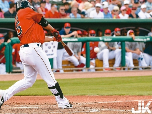 MLB／又是二壘安打 林子偉熱身賽連4場敲安