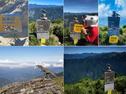 真「小恐龍歷險記」！登山忘帶走PO文求助 卻驚見它多張打卡照