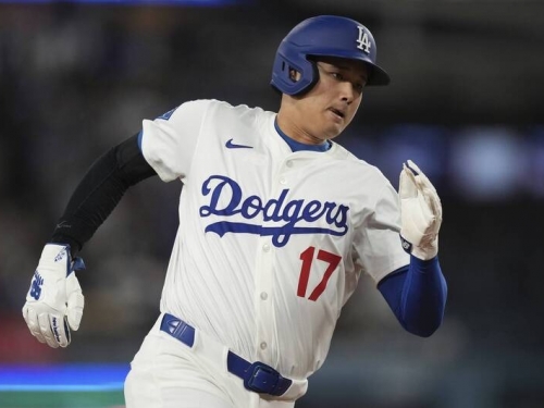 MLB》大谷翔平敬遠+四壞、本季首盜出爐 道奇3轟橫掃老虎開季奪5連勝