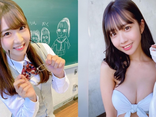 肉食女！千年一遇的童顏巨乳妹子，雪地裡化身「誘惑小狐狸」！