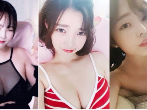 危險！正妹胸前「不斷晃動」好搶鏡，「乳波滿滿」向眼前襲來！