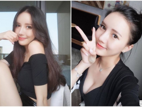 隱乳系性感解放！深V酥胸藏不住，事業線好深長喔！