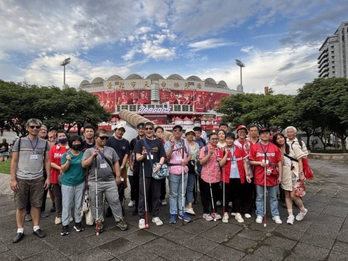 中職》味全龍推動運動平權 邀視障朋友進場「聽」見棒球感動