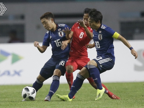 亞運戰報／男足分組賽　日本贏球、泰國平卡達