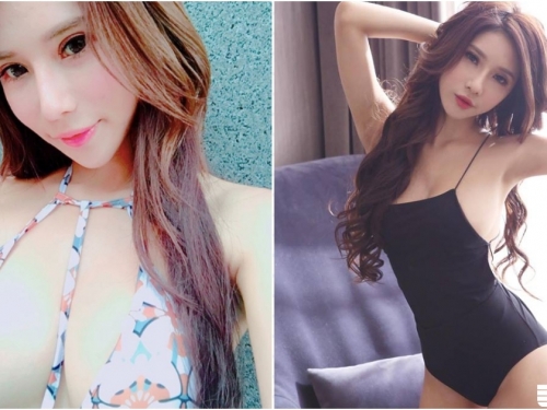 包不住了！「巨乳小隻馬」攻擊力太強大！「飽滿美胸」全方位露出好兇猛！
