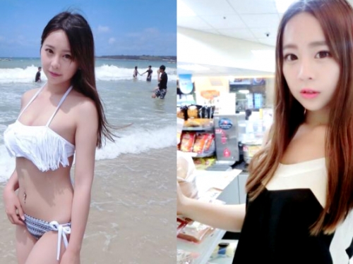 性感闆娘磁力超強！「米可Miko」無辜大眼甜笑很傾城，勻稱美體更一秒征服海岸線！